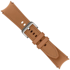 Ремінець Samsung Hybrid Eco-Leather Band (S/M) для Samsung Galaxy Watch 4/4 Classic/5/5 Pro/6/6 Classic Camel (ET-SHR95SDEGEU) - зображення 4