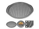 Форма для випiчки STENSON піци з дірочками "Proffi" d33х35.5х1.5см MH-0495