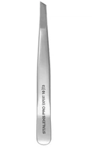Пинцет для бровей Staleks Pro Expert 10 Type 3 широкие скошенные кромки TE-10/3