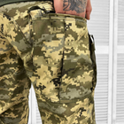 Чоловічі Штани Combat із відсіками для Наколінників / Штурмові Брюки ріп-стоп піксель розмір M - зображення 6