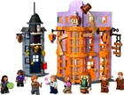 Zestaw klocków LEGO Harry Potter Ulica Pokątna: Magiczne dowcipy Weasleyów 834 elementy (76422) - obraz 2