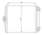 Радиатор печки NRF (54248)