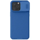 Чехол со шторкой для камеры NILLKIN CamShield Pro для iPhone 15 Pro - Blue