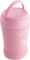 Термос для їжі дитячий Twistshake 350 мл Рожевий з ложкою (7350083127495) - зображення 3
