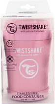 Термос для їжі дитячий Twistshake 350 мл Рожевий з ложкою (7350083127495) - зображення 10