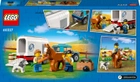 Zestaw klocków Lego City Przyczepa do przewozu koni 196 części (60327) - obraz 7