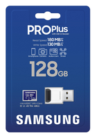 Карта пам'яті Samsung Pro Plus SDXC 128GB Class 10 UHS-I U3 V30 + зчитувач (MB-MD128SB/WW) - зображення 6