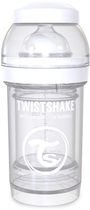 Butelka do karmienia antykolkowa Twistshake z silikonowym smoczkiem 180 ml biała (7350083120069) - obraz 3