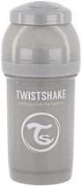Пляшка для годування антиколікова Twistshake із силіконовою соскою 180 мл сіра (7350083122544) - зображення 2