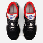 Жіночі кросівки New Balance 574 WL574WG2 37.5 (7US) 24 см Чорні (196307182829) - зображення 4