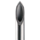 Спінальна голка з заточкою типу Квінке 22 G 3 1/2" (0.7x90mm), чорна - изображение 3