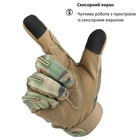 Перчатки Тактические с Пальцами Порезозащитные Противоскользящие ClefersTac Fury размер M - Мультикам (60230781M) - изображение 2