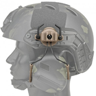 Крепление адаптер на каске шлем HL-ACC-43-T для наушников Peltor/Earmor/Walkers tan - изображение 3