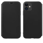 Чехол-книга HOCO Colorful series liquid silicone для Phone11 black