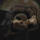 Крепление адаптер на каске шлем HD-ACC-08 Tan для наушников Peltor/Earmor/Howard (Чебурашка) - изображение 7