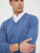 Пуловер чоловічий Tommy Hilfiger Regular Fit MW0MW22349 M Синій (8720643110639) - зображення 4