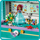 Zestaw klocków LEGO Disney Princess Skrzynia ze skarbami Arielki 370 elementów (43229) - obraz 6