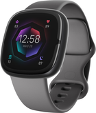 Smartwatch Fitbit Sense 2 Shadow Grey/Graphite (FB521BKGB) - obraz 1