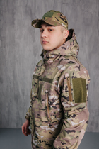 Куртка Soft shell чоловіча мультикам Водонепроникна тактична Розмір M - зображення 3