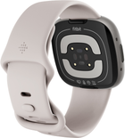 Smartwatch Fitbit Sense 2 Lunar White/Platinum (FB521SRWT) - obraz 5
