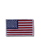 Шеврон на липучці Прапор США 8,5см х 5см (12387) - зображення 1