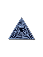 Шеврон на липучке Всевидящий глаз 8.5см х 7см (12379) - изображение 1