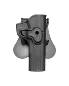 Тактична пластикова кобура Amomax для пістолета Токарєва ТТ. Колір: Чорний, AM-T33 - изображение 1