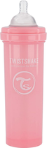 Пляшка для годування антиколікова Twistshake із силіконовою соскою 330 мл рожева (7350083122612) - зображення 3