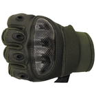 Рукавички тактичні MFH Tactical Gloves Mission - Олива XXL - зображення 3