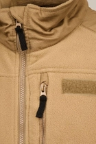 Куртка тактична Brandit Fleece ripstop Койот L - зображення 3