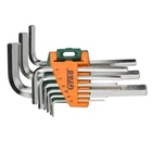 Ключи шестигранные 9шт 1.5-10мм CrV (короткие) GRAD (4022075) 1483090