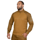 Рубашка боевая тактическая полевая износостойкая рубашка для силовых структур 7180(XXL) койот TR_7180(XXL) - изображение 1
