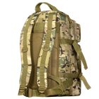 Рюкзак тактический полевой универсальный маскировочный рюкзак для силовых структур Мультикам 25л 7127 TR_7127 - изображение 4