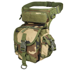 Сумка тактична на стегно польова для силових структур AOKALI Outdoor A90 Camouflage Green TR_5358-63077