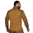 Рубашка боевая тактическая полевая износостойкая рубашка для силовых структур 7196(XXXL) койот TR_7196(XXXL) - изображение 2