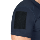 Поло футболка мужская тактическая полевая универсальная для силовых структур Camotec 7187(XXL) Синий TR_7187(XXL) - изображение 4
