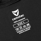 Поло футболка мужская тактическая полевая универсальная для силовых структур Camotec 1801 S Черный TR_1801S - изображение 9