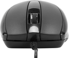 Mysz Targus Optical Antimicrobial Wired Mouse Czarny (AMU81AMGL) - obraz 7