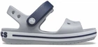 Сандали Crocs Crocband Sandal 3-34.5-22 см Light Grey/Navy 12856