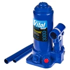 Домкрат Vitol гідравлічний телескоп 3 т картон. Висота піднімання 180-350 мм Iron Hand