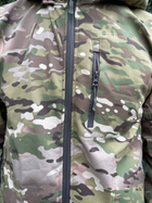 Куртка чоловіча тактична на флісі Мультикам Туреччина ЗСУ 8818 XXXL хакі - зображення 3