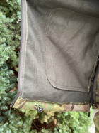 Куртка мужская тактическая на флисе Мультикам Турция ВСУ (ЗСУ) 8818 XXXL хаки - изображение 5