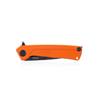 Ніж складний ANV Knives Z100 (DLC Liner lock G10 Plain edge) Orange (ANVZ100-035) - изображение 4