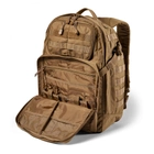 Рюкзак тактичний 5.11 Tactical RUSH24 2.0 Backpack Kangaroo (56563-134) - зображення 8