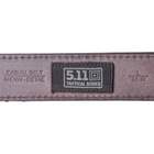 Пояс тактичний шкіряний 5.11 Tactical Leather Casual Belt Classic Brown 2XL (59501-109) - изображение 4
