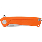 Ніж складний ANV Knives Z100 (Liner lock G10 Plain edge) Orange (ANVZ100-015) - зображення 3