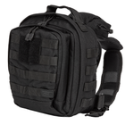 Сумка-рюкзак тактична 5.11 Tactical RUSH MOAB 6 Black (56963-019) - зображення 5