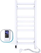 Полотенцесушитель электрический NAVIN Авангард 360х800 Sensor правый с таймером белый 12-028053-3680