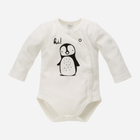 Дитячий боді-комбінезон Pinokio Happy Day Buttoned Longsleeve Bodysuit 56 см Білий (5901033218378) - зображення 1