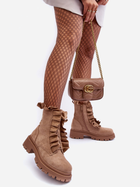 Жіночі черевики Nacelle 37 Бежеві (5905677920628) - зображення 6